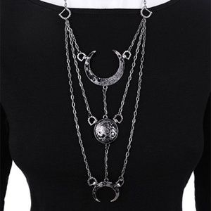 Restyle Moon Phase Necklace